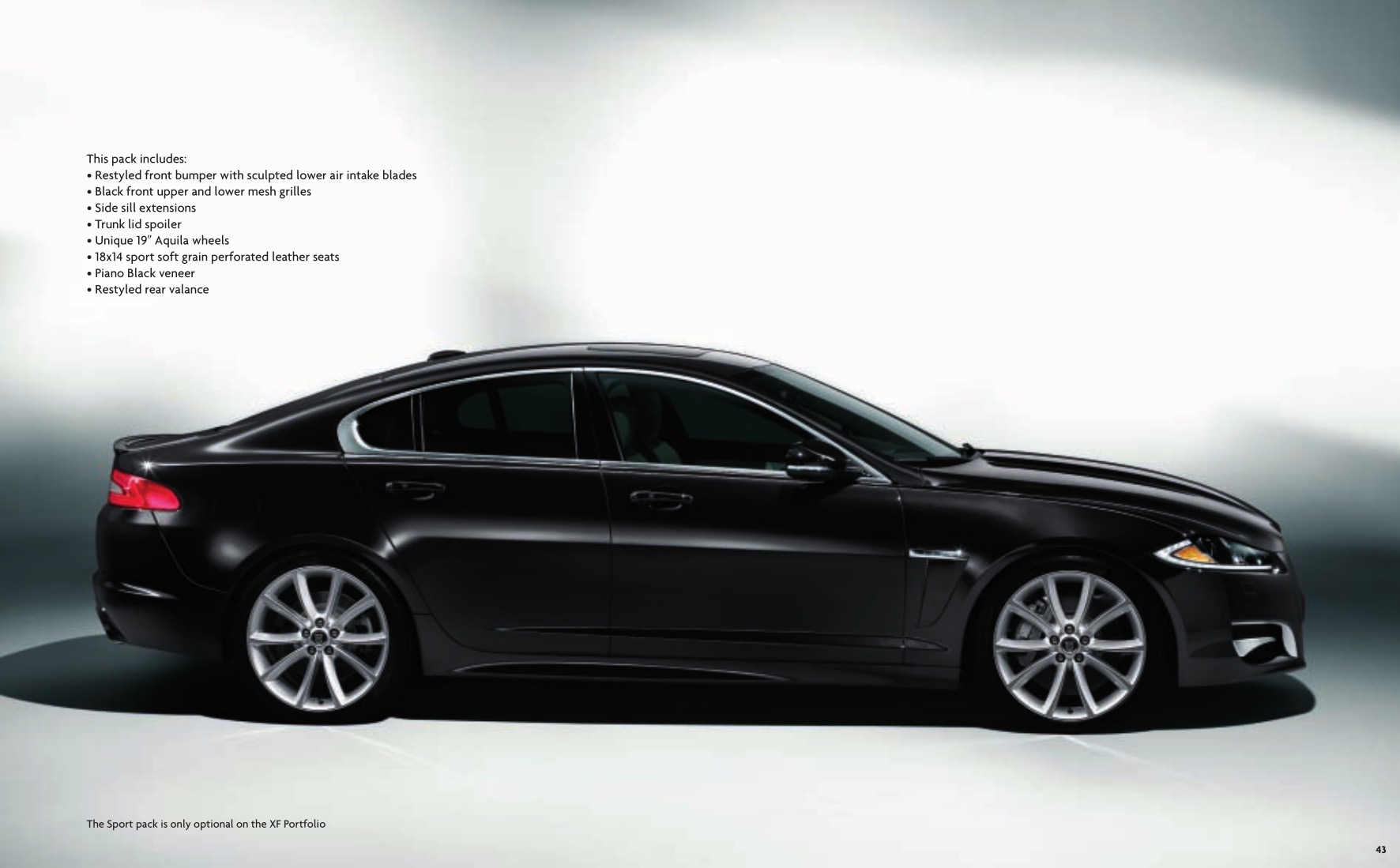 2012 Jaguar XF Brochure Page 2
